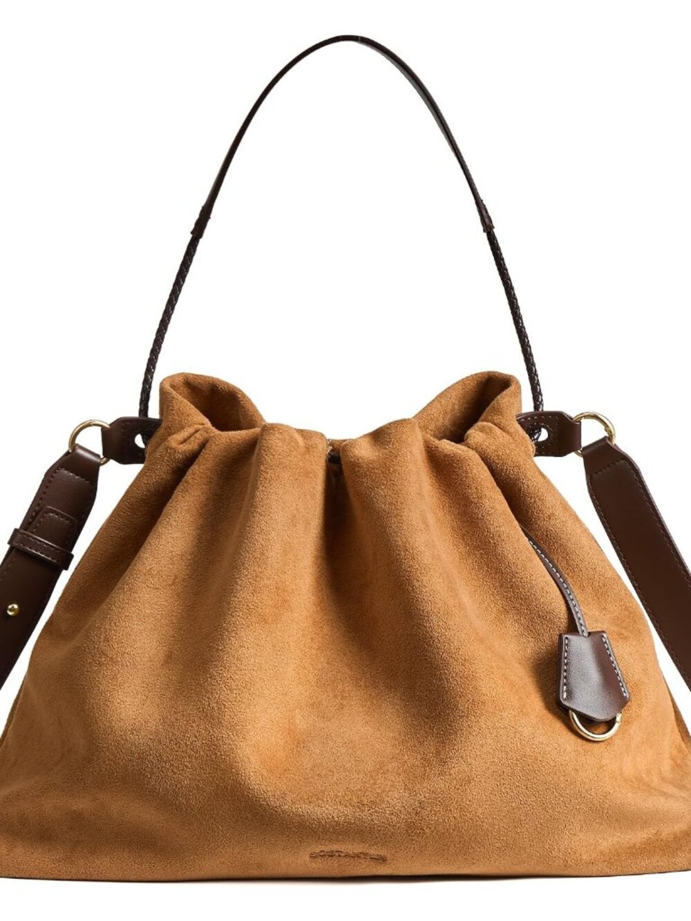 Slouchy Hobo Bag for Women Drawstring Crossbody Shoulder Purse